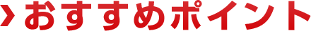 オススメポイント